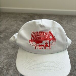 Vintage Saratoga Racecourse 1995 White Cap